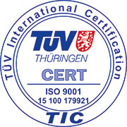 TÜV Cert 9001-2015